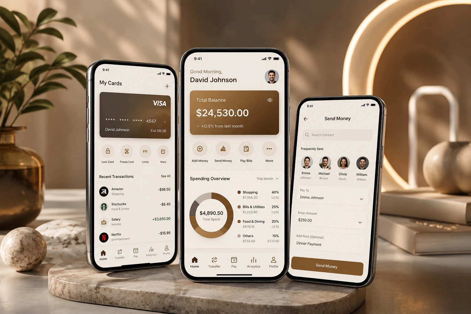 Mobile App UI