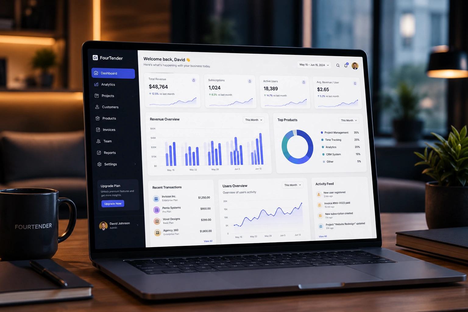 Dashboard UI